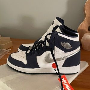 AIR JORDAN 1 RETRO HIGH CO.JP GS 'MIDNIGHT NAVY'